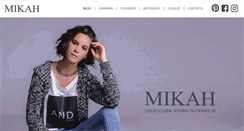 Desktop Screenshot of mikah.com.ar